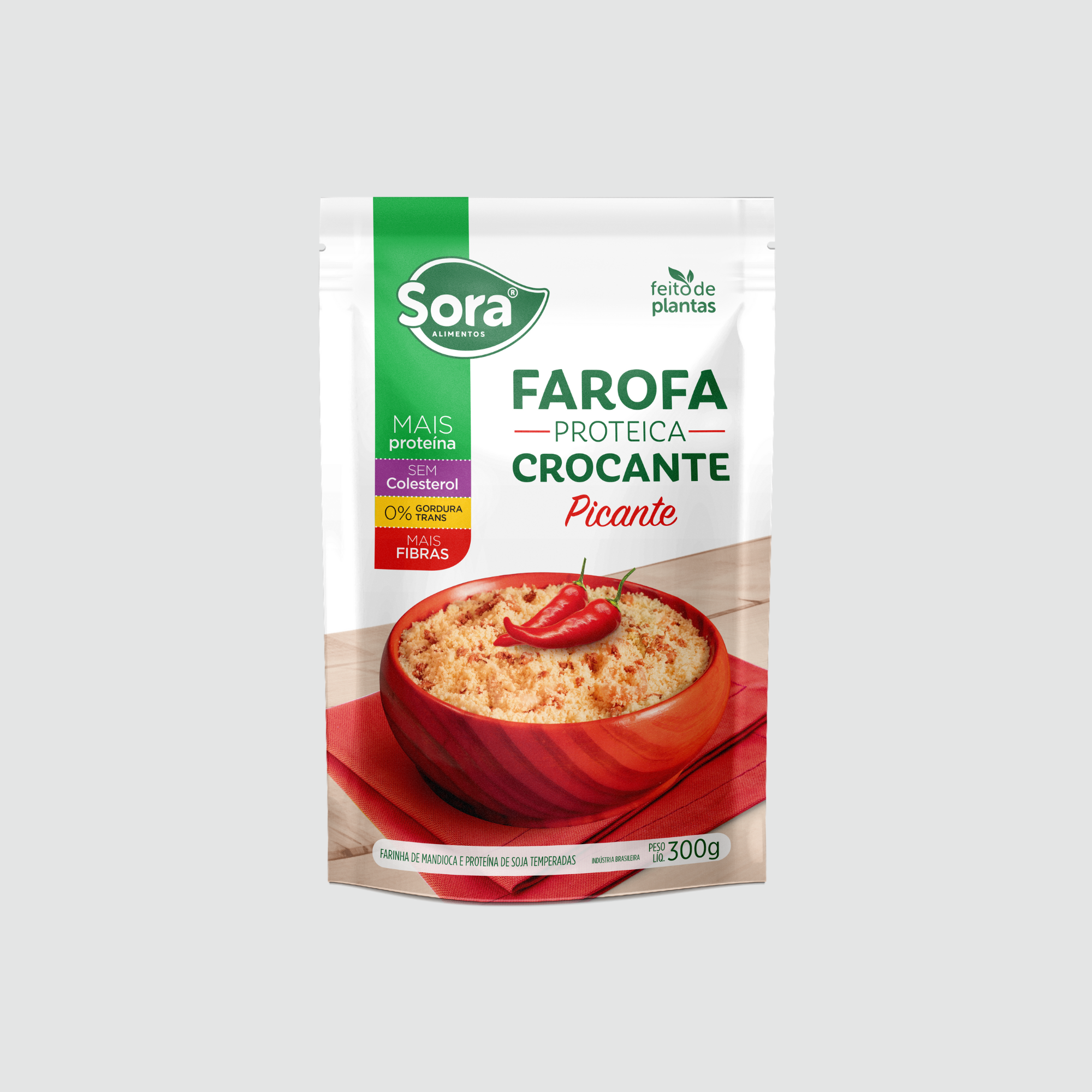 Farofa Proteica Picante 300g