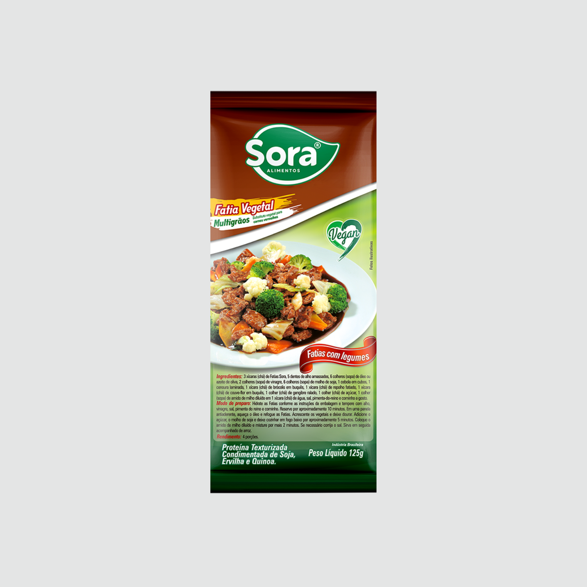 Fatias Multigrãos C.Vermelha 125g