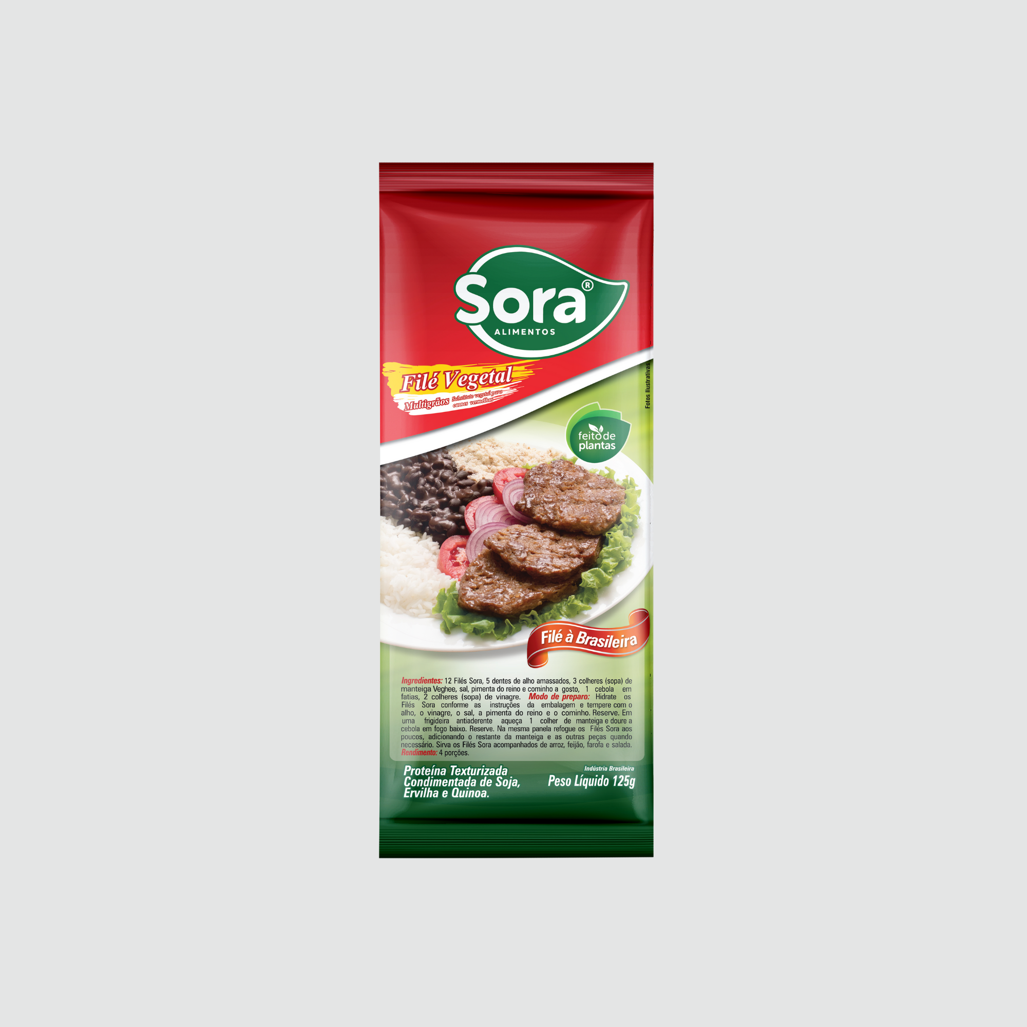 Filé Multigrãos C.Vermelha 125g